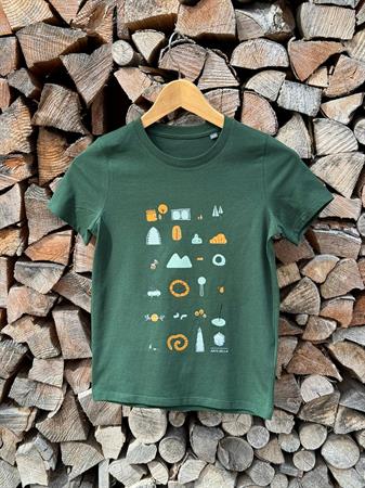 Maglietta Bambino/a Arte Sella-Composizione